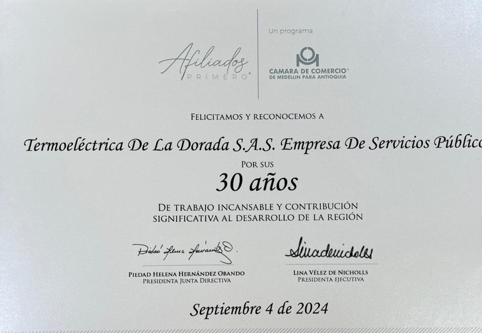 Camara de comercio Termodorada